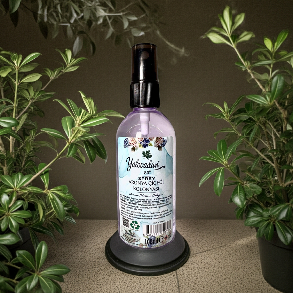 Aronya Çiçeği Kolonyası 100 ML Sprey Pet Şişe