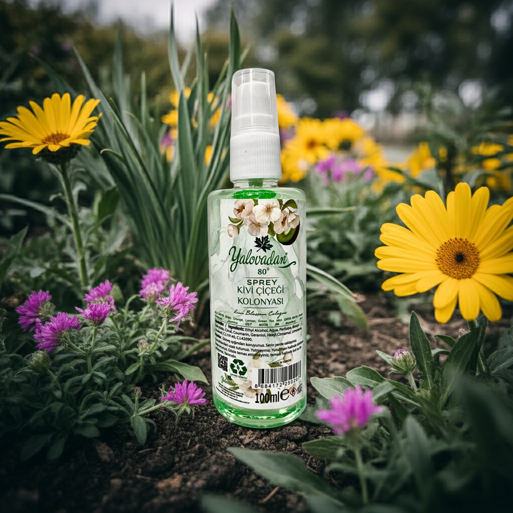 Kivi Çiçeği Kolonyası 100 ML Pet Şişe